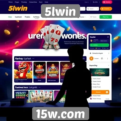 Experiência de usuário no site 5lwin é enfatizada